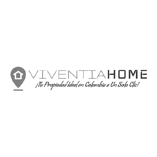 Logo Viventiahome en Green Cat Studio Mallorca
